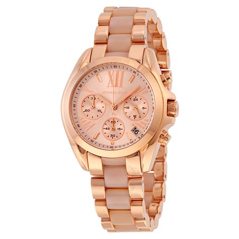 michael kors ladies watch rose gold